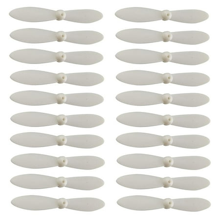 20 pieces Propeller Airscrew Upgrade Parts Accessory White