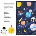 thumbnail image 5 of The Peanutshell Space-Themed 7-in-1 Activity Play Gym and Playmat for Babies, 7-Piece, 5 of 6