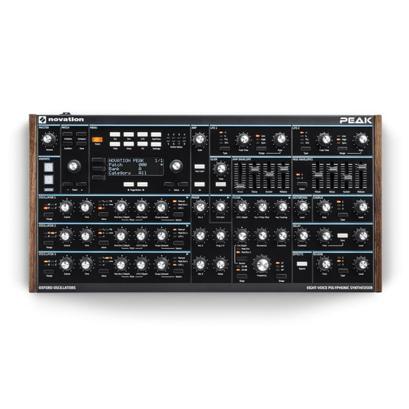 Sintetizador Polifónico Híbrido NOVATION PEAK negro 12.4x65.8x30.6