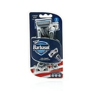 Barbasol Ultra 6 Premium Disposable Razor, 3 Count