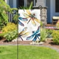 thumbnail image 5 of Art Dragonflies Seamless Welcome Garden Flags, 12 x 18 Inch Double Sided Outdoor Yard Flags Waterproof For Home Outside Patio Lawn Porch, 5 of 6