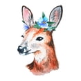 thumbnail image 1 of Pintura de diamante (DE6031) Cuadro cuadrado DIY Garland Elk 5D Mosaic Craft 20X30cm FLhrweasw Nuevo, 1 of 1