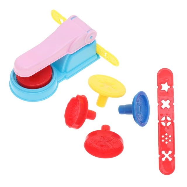 Moule à Boue Colorée 7 Pcs Ensemble de Moules à Pâte à Modeler Kit de Gabarits de Boue Colorée Accessoires de Bricolage pour Enfants