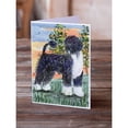 thumbnail image 2 of Portuguese Water Dog Greeting Cards and Envelopes Pack of 8, 2 of 2