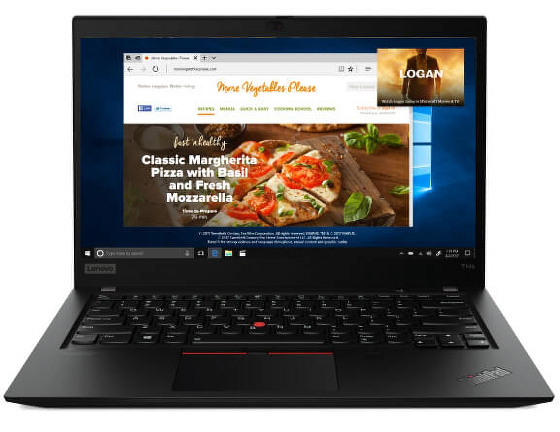 Restored Lenovo ThinkPad t14s Gen 1 laptop, 14" FHD (1920x1080), Intel Core i7-10610u, 16GB RAM, 256GB SSD, Webcam, Windows 11 Pro (Refurbished)