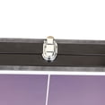 thumbnail image 5 of iRerts Table Tennis Table, 4.5'x2.5' Foldable Ping Pong Table, Indoor Outdoor Table Tennis Table with Net, 2 Table Tennis Paddles, Portable Table Tennis Game for Game Rooms Offices, Blue, 5 of 8