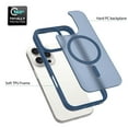 thumbnail image 3 of For iPhone 16 Pro Phone Case, Matte Magnetic,Support for Magsafe,Lightweight & Slim,Translucent Frosted Shockproof Protective Rugged Scratch-Resistant Phone Case Cover,Blue, 3 of 6
