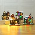 thumbnail image 4 of Cabaña De Resina Luminosa Led De Navidad Casa De Nieve De Navidad Regalo De Decoración De Navidad Para Niños O Amigos Yuarrent HA041412-04, 4 of 6