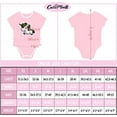 thumbnail image 4 of CutiePlusU Cotton Button Crotch Bodysuit Onesie Pajamas -Sequins Unicorn Pink 2XL, 4 of 5
