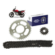 thumbnail image 1 of Kit De Arrastre Orig Para Moto Italika Dt Ft 150 Gts Ft180 Negro, 1 of 7