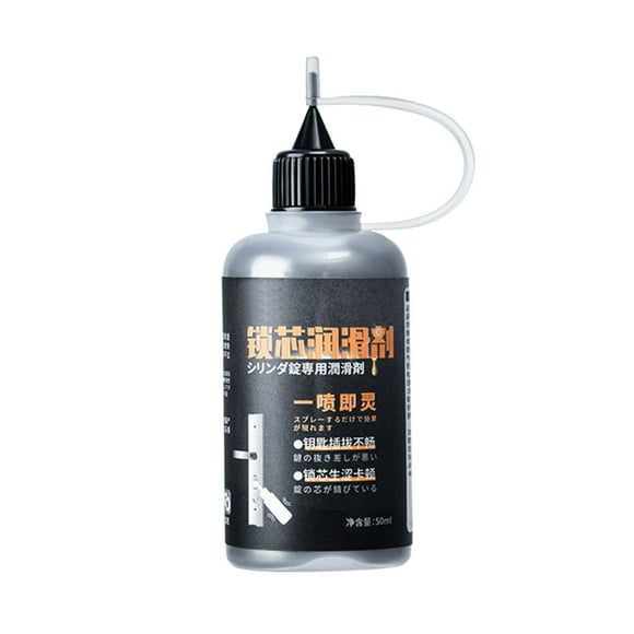 Hearth & Gear Lubrifiant en Poudre pour Serrure et Charnière de Voiture 50 ml Lubrifiant à Film Sec Lubrifiant en Poudre Sec avec Embout en Acier Inoxydable Vaporisateur Lubrifiant pour Serrure pour Roulements Protecteur de Meubles Fait de Chat