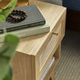 thumbnail image 7 of Nightstand Side End Table, Brown Oak, Wood, Bedroom Living, Modern Contemporary HB35709, 7 of 7