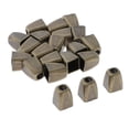 thumbnail image 4 of 20x Tapón de bloqueo de Cordón Zulema Tapón de Extremo Candados de Cordón bronce, 4 of 7