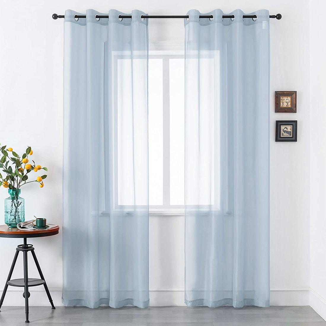 Dusty Blue Curtains