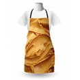 thumbnail image 3 of Peanut Butter Apron, Creamy Peanut Butter Classic American Breakfast Themed Healthy Food Design, Unisex Kitchen Bib with Adjustable Neck for Cooking Gardening, Adult Size, Pale Brown, by Ambesonne, 3 of 4