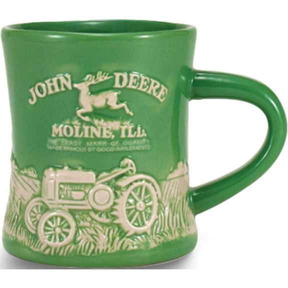 Fashion John Deere 12 Oz. Antique Tractor Mug (4.75 X 4) Made In China gm18390