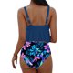thumbnail image 5 of Traje de baño vintage estampado para mujer, traje de baño conservador, traje de baño de bikini con falda de playa estampada para mujer, traje de baño de poliéster para mujer, 5 of 5