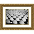 thumbnail image 1 of Pfeiffer, Peter 18x13 Gold Ornate Wood Framed with Double Matting Museum Art Print Titled - Seats, 1 of 4