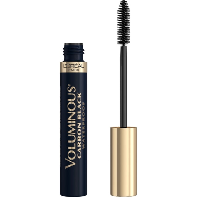 L'Oreal Paris - Máscara impermeable Voluminous Original, negro carbón, 0.23 onzas