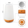 thumbnail image 2 of Touch Lamp for Bedroom Nightstand, LED Small Bedside Lamp with USB Ports, Dimmable Portable Battery Night Lights for Kids Baby Nursery (Beige), 2 of 5
