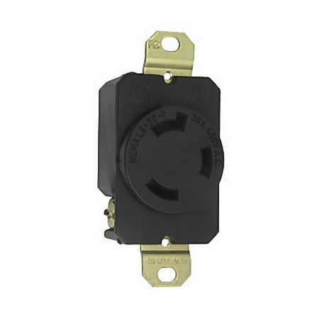 Pass & Seymour Locking Receptacle NEMA L8-30R Twist Lock Turnlok 30A 480V L830-R