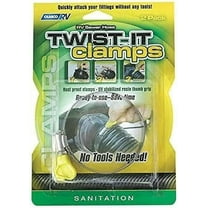 Camco Sewer Hose Twist-It Clamps - 3 In