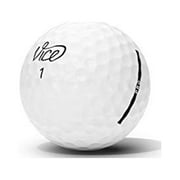 VICE PRO SOFT 3-Piece Golf Balls, White, 12 Count