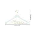 thumbnail image 2 of WRITWAA Premium Wooden Wedding Dress Hanger with Anti- Notches for Bridal Gown Display and Elegant Decoration, 2 of 8