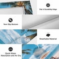 thumbnail image 6 of Summer Beach Coastal Outdoor Rug for Patio/Deck/Porch, Non-Slip Large Area Rug 5 x 7 Ft, Blue Sea Ocean Landscape Hawaii Indoor Outdoor Rugs Washable Area Rugs, Reversible Camping Rug Carpet Runner, 6 of 8