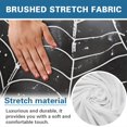 thumbnail image 7 of SCRAWLGOD Halloween 4-Piece Recliner Chair Covers Stretch Recliner Slipcovers with Pocket Soft Furniture Protector for Living Room, Stars Tie-Dye Spider Web Print Gray, 7 of 7