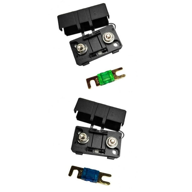 Automotriz ANS Midi Fusible Bloque De Caja De Fusibles Para RV Golf Carrito 150A + 100A