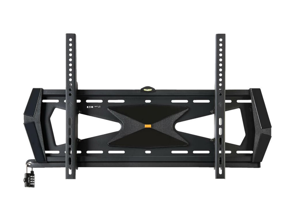 Heavy-Duty Tilt Security Wall Mount for 37" to 80" TVs and Monitors, Flat or Curved Screens, UL Certified