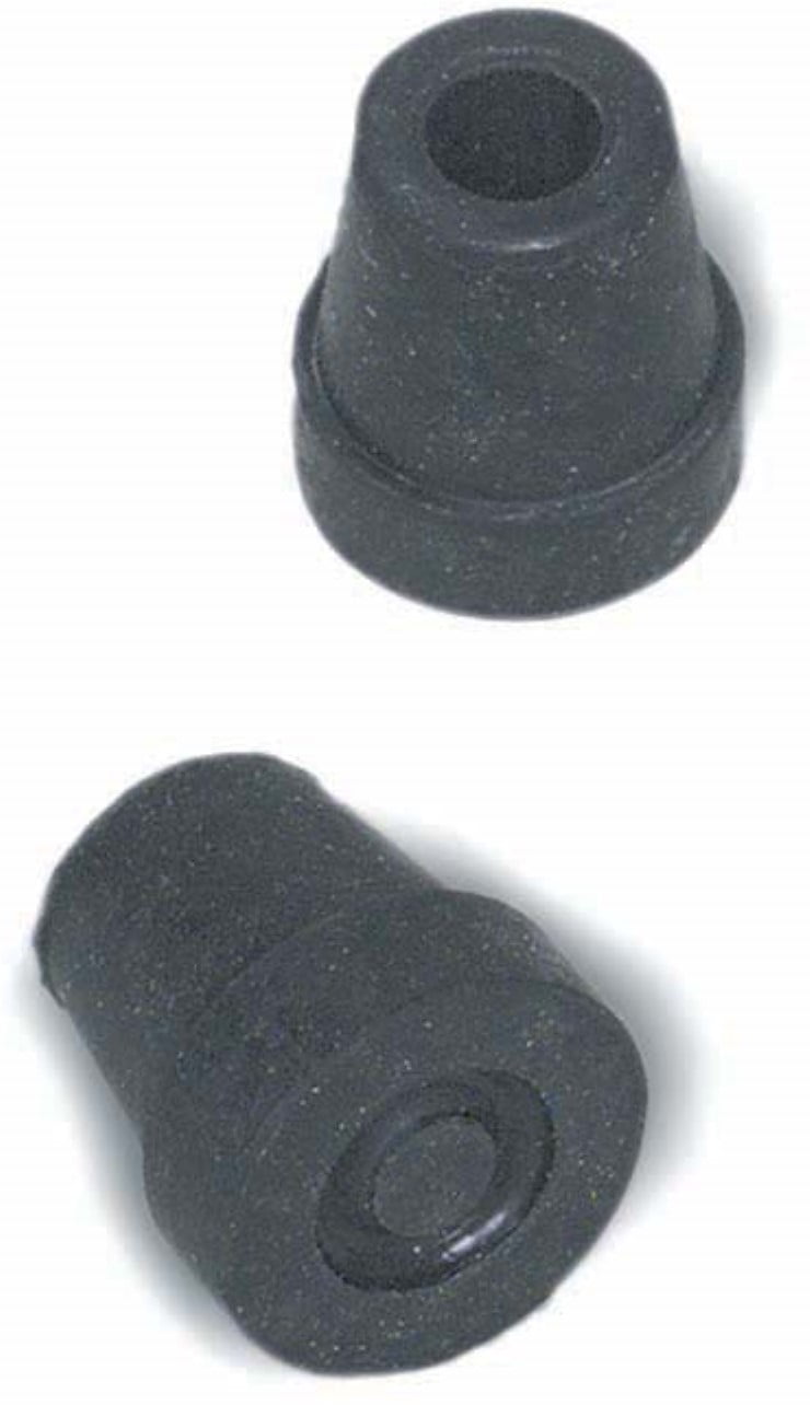 DMI 519-1378-9504 Quad Cane Tip,1/2 in. H,Black,PK4