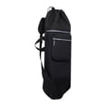 thumbnail image 4 of Mochila para monopatín con cierre de cordón, bolsa de almacenamiento impermeable para longboard Negro, 4 of 8