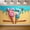 4A-180X110cm, variant on Vibrant Cartoon Ice Cream Baseball Banner Colorful Sprinkles Display Blue Dripping Frosting Backdrop for Kids Birthday Party Summer Outdoor Party Sports Themed Celebration