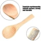 thumbnail image 2 of 50 cucharas pequeñas de madera, mini cucharas de madera, cuchara de miel de madera Natural, 2 of 4