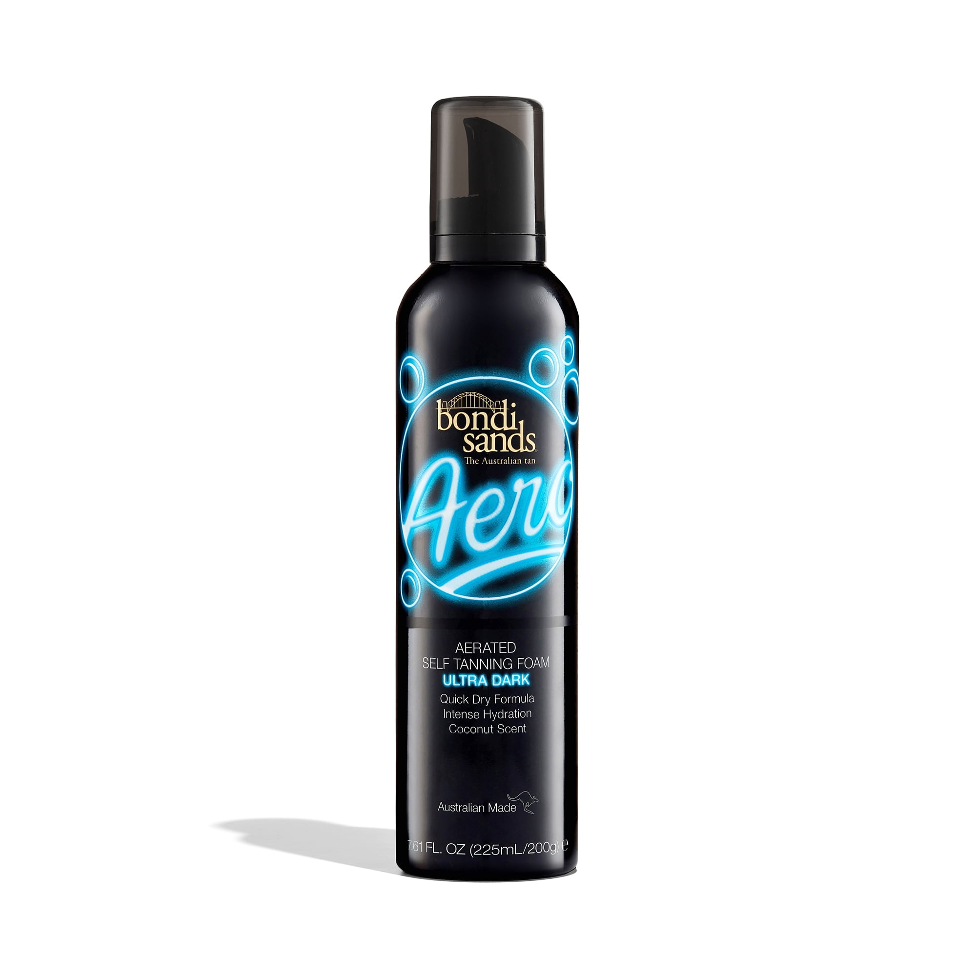 Bondi Sands Aero Self Tanning Foam Ultra Dark Body and Face, 7.61 oz.