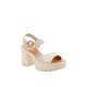 thumbnail image 2 of Zapatilla Mujer Kipon Plataforma Tacon beige 22, 2 of 6