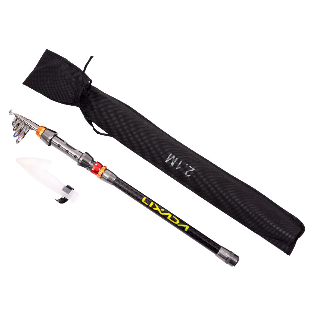 Details about / Spinning Casting Telescopic Fishing Rod 1.8m 2.1m 2.4m 2.7m Carbon M Power Rod