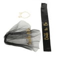 thumbnail image 3 of Bride To Be Tiara Encuadernación Clásica Bride To Be Satin Sash Para Despedidas De Soltera Para Despedida De Soltera ANGGREK Arte y Manualidades, 3 of 8