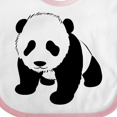 thumbnail image 4 of Inktastic Panda Bear Boys or Girls Baby Bib, 4 of 4