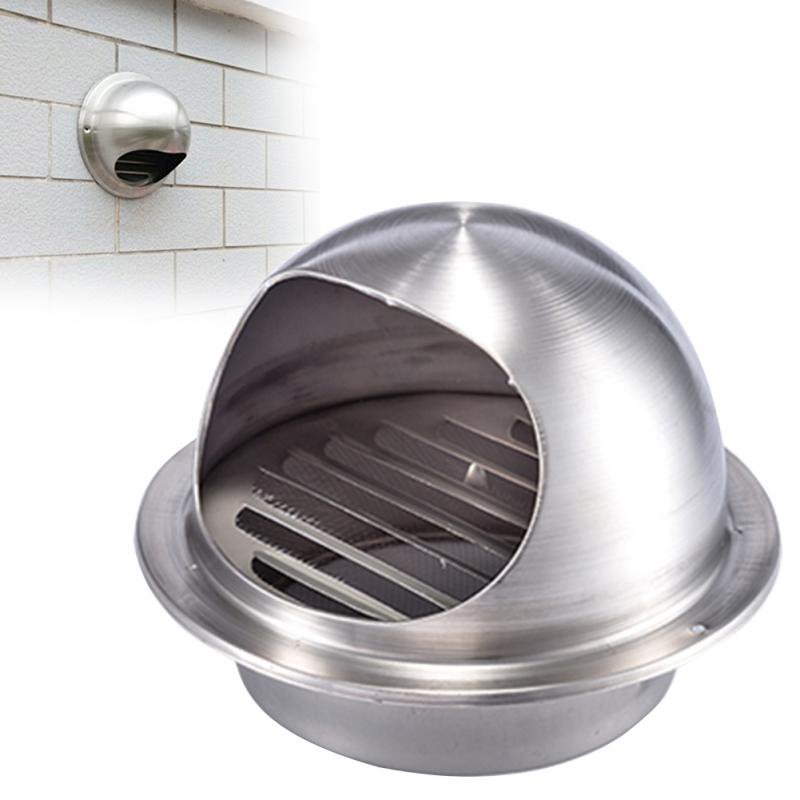 SUS 304 Wall Air Vent Grille Cover Ducting Ventilation Exhaust Gas Outlet  Round Air Vent Covers 160-300mm Outdoor Wall Mounted - Walmart.com