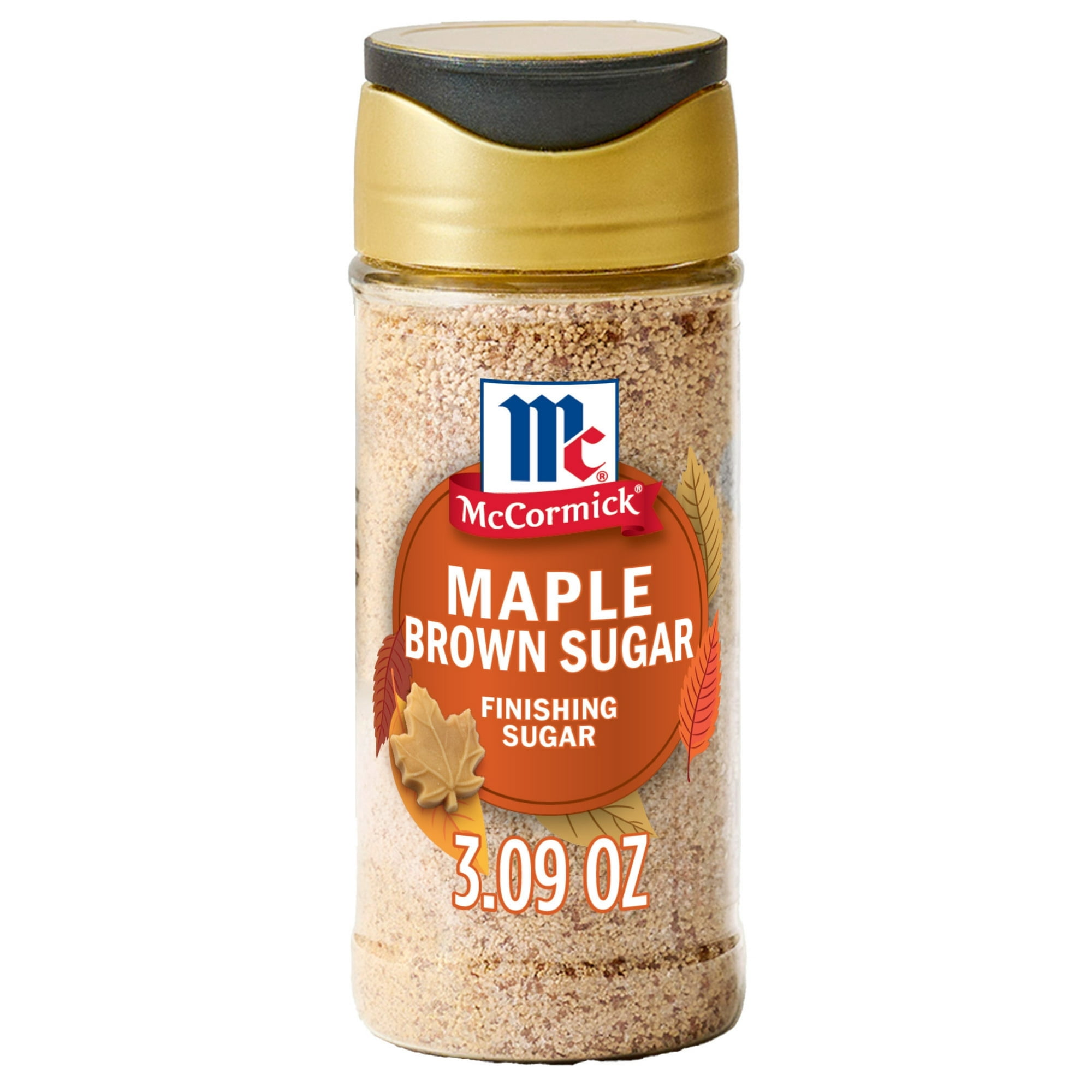 McCormick Finishing Sugar 4 Pack - Apple Cider, Maple Brown Sugar, Salted Caramel, and Pumpkin Spice