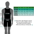 thumbnail image 4 of Odoland Compression Tank Top and Shorts for Men, Muscle Baselayer Sleeves for Training Running Cycling and Daily Wear, 4 of 7