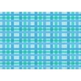 thumbnail image 1 of Ahgly Company Machine Washable Indoor Rectangle Transitional Bright Turquoise Blue Area Rugs, 2' x 4', 1 of 7