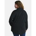 thumbnail image 2 of Terra & Sky Women's Plus Knit Shacket, Sizes 0X-5X, 2 of 5