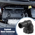 thumbnail image 2 of Unique Bargains Engine Coolant Hose Connector for VW Caddy 2C 2K SA 2010-2015  No.1K0122291H Black, 2 of 7