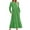 Green, variant on Sentmoon Women Dresses Fall with Pockets Long Sleeve Crew Neck Wedding Guest Dresses for Women Solid Color Loose Maxi Dresses for Women Soft and Comfortable for Winter Wedding Guest S