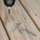 thumbnail image 4 of Tornillos para madera exterior Deck Plus 48463 de acero inoxidable, 125 unidades, 4 of 9
