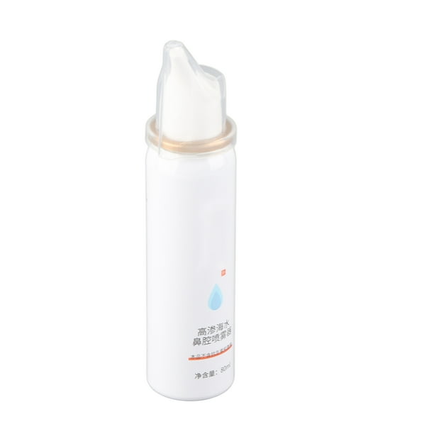 Spray Nasal Salino, Sin Drogas, Moco Limpio, Cubierta A Prueba De Polvo, Niebla Ultra Fina, Spray Para El Cuidado Nasal Salino Para Congestión Nasal Para Recién Nacidos